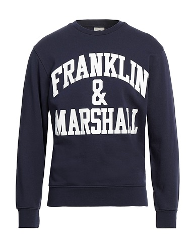 FRANKLIN & MARSHALL Felpa Blu navy 100% Cotone