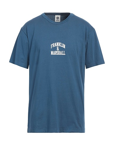 FRANKLIN & MARSHALL T-shirt Slate blue 100% Cotton