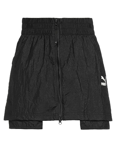 PUMA Mini skirt Black 100% Nylon