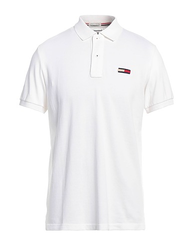 TOMMY HILFIGER Polo shirt White 100% Cotton