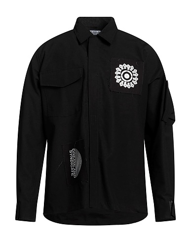 DREAMLAND SYNDICATE Camicie Nero 90% Cotone, 10% Poliestere