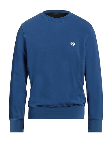 ROSSOPURO Sweatshirt Blue 93% Cotton, 7% Elastane