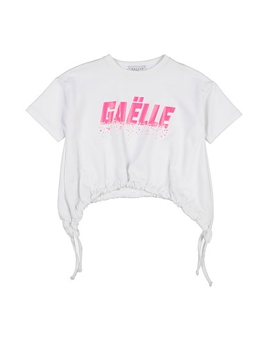 GAëLLE Paris Sweatshirt Weiß 96% Baumwolle, 4% Elastan