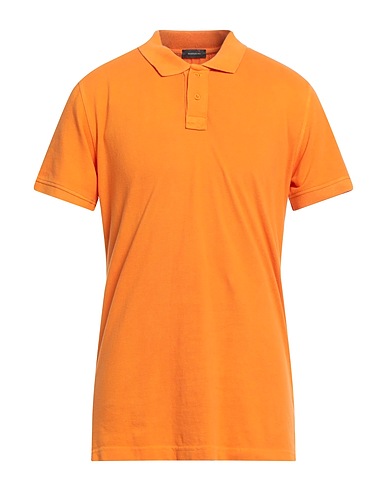 ROSSOPURO Polo shirt Orange 100% Cotton