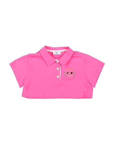 CHIARA FERRAGNI Polo shirt Fuchsia 100% Cotton