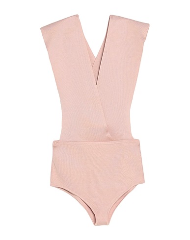 AGNONA TOPWEAR Rosa chiaro 60% Cotone, 30% Poliammide, 10% Elastan