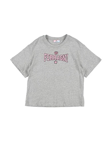 CHIARA FERRAGNI T-shirt Light grey 100% Cotton