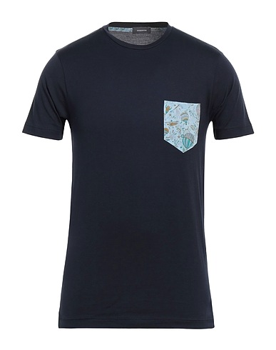 ROSSOPURO T-shirt Midnight blue 100% Cotton