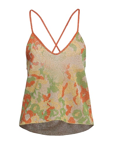 COMPAGNIA ITALIANA Top Orange 70% Viscose, 15% Polyamide, 15% Polyester