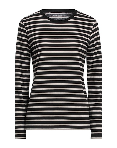 MAJESTIC FILATURES T-shirt Black 67% Lyocell, 33% Cotton