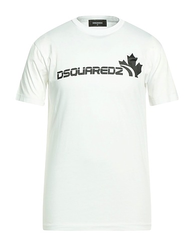 DSQUARED2 T-shirt Bianco 100% Cotone