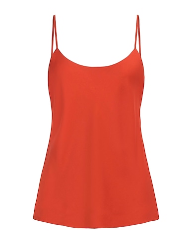 MAX MARA Топ на бретелях 100% Шелк