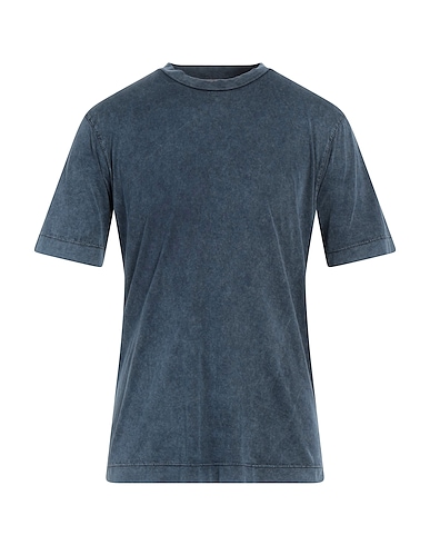 DANIELE FIESOLI T-shirt basique Bleu pétrole 100% Coton