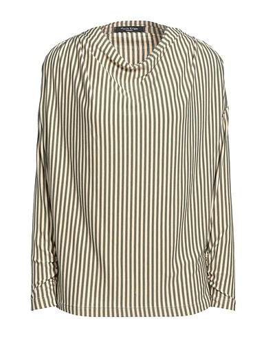 MANILA GRACE T-shirt Military green 62% Polyester, 33% Viscose, 5% Elastane
