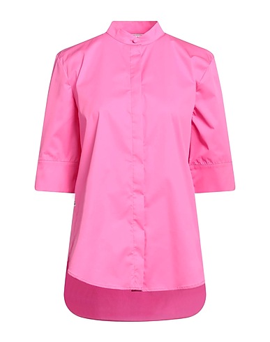 JIJIL Hemden und Blusen einfarbig Fuchsia 66% Baumwolle, 31% Polyamid, 3% Elastan