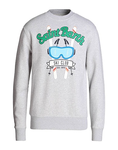 MC2 SAINT BARTH Sweatshirt SOHO N
 Light grey 100% Cotton