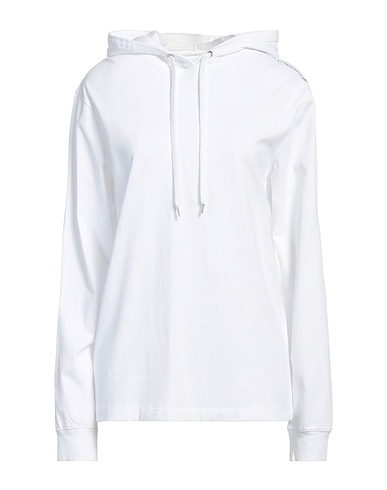 RABANNE Hooded track jacket  White 100% Cotton