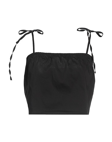 JIJIL Top Noir 79% Coton, 18% Polyamide, 3% Élasthanne