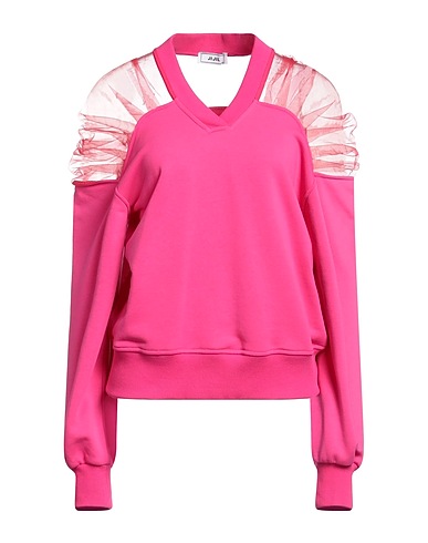 JIJIL Sweatshirt Fuchsia 70% Cotton, 30% Polyester