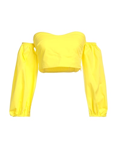 VICOLO Top Yellow 100% Cotton