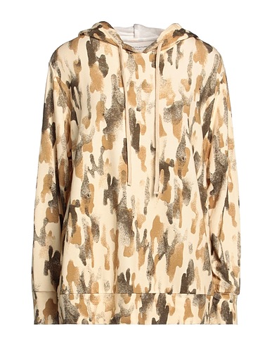 MAJESTIC FILATURES Hooded track jacket  Cream 96% Viscose, 4% Elastane