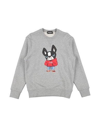 DSQUARED2 Sweatshirt Grey 100% Cotton