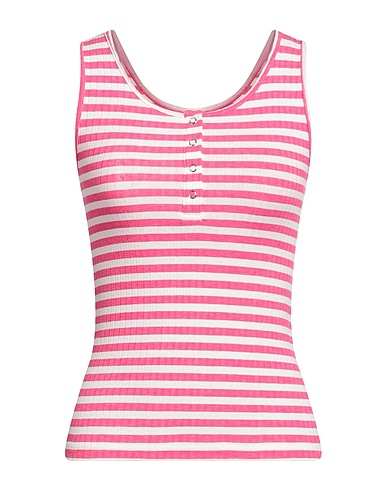 JACQUELINE de YONG Canotta Fucsia 65% Poliestere, 30% Viscosa, 5% Elastan
