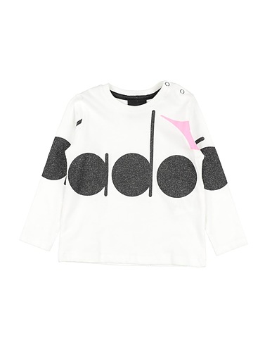 DIADORA T-shirt White 100% Cotton