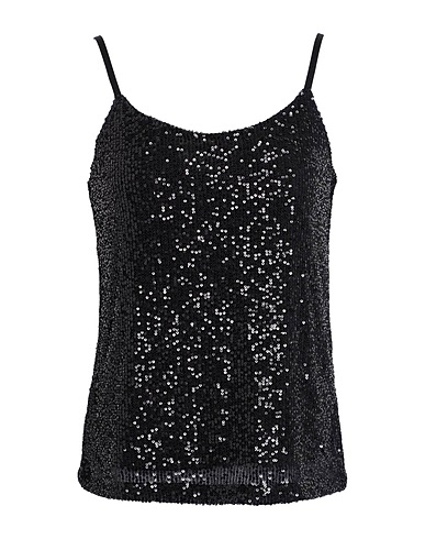 PIECES Top Black 100% Polyester
