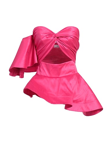 JIJIL One-shoulder top Fuchsia 100% Polyester