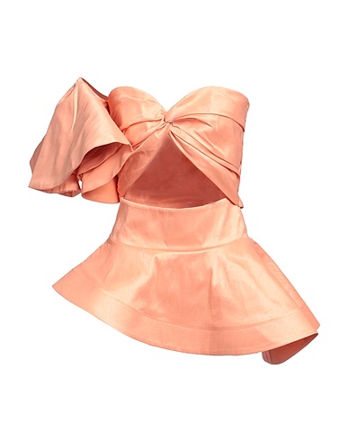 JIJIL One-shoulder top Salmon pink 100% Polyester
