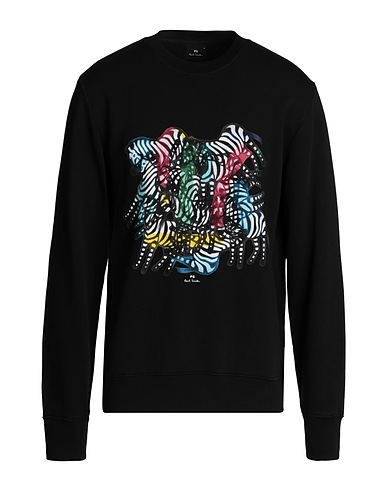 PS PAUL SMITH Sweatshirt Black 100% Organic cotton