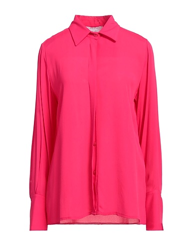 KAOS Hemden und Blusen einfarbig Fuchsia 100% Rayon