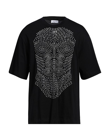 OFF-WHITE™ T-shirt Nero 100% Cotone, Poliestere