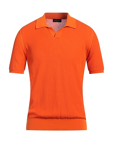 ROBERTO COLLINA Jumper Orange 100% Cotton