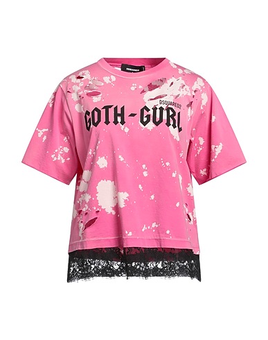 DSQUARED2 T-shirt Magenta 100% Cotton