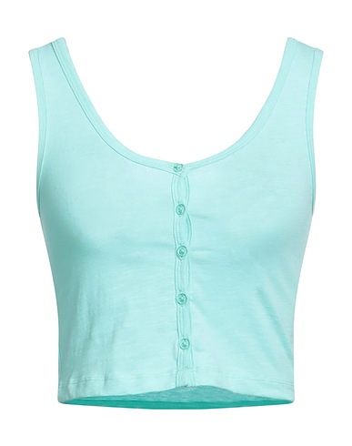 JJXX by JACK & JONES Bustier Turquoise 95% Cotton, 5% Elastane