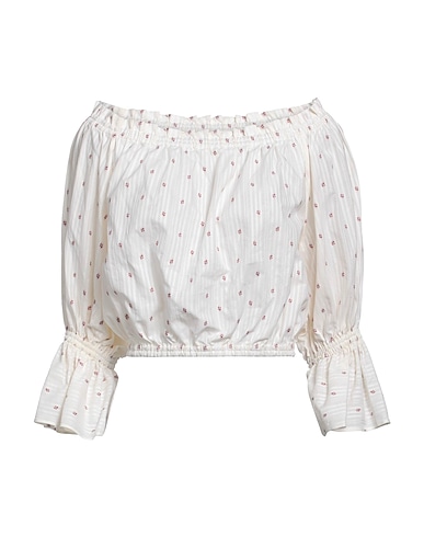 CRIDA Milano Top Ivory 100% Cotton