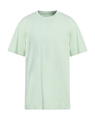 KARL KANI T-shirt Sage green 100% Cotton