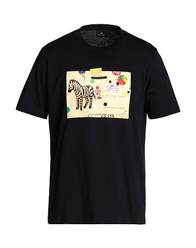 PS PAUL SMITH T-shirt Black 100% Organic cotton