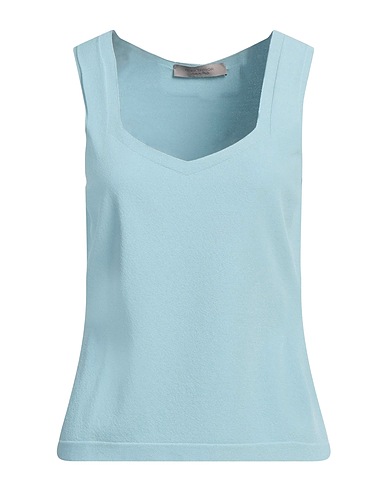 D.EXTERIOR Top Light blue 75% Viscose, 25% Polyester