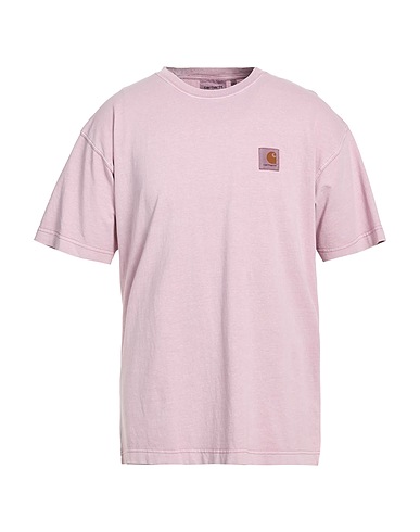 CARHARTT Basic T-shirt Pink 100% Cotton