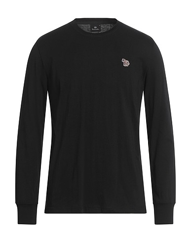 PS PAUL SMITH Basic T-Shirt Black 100% Organic cotton