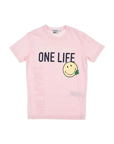 DSQUARED2 T-shirt Light pink 100% Cotton
