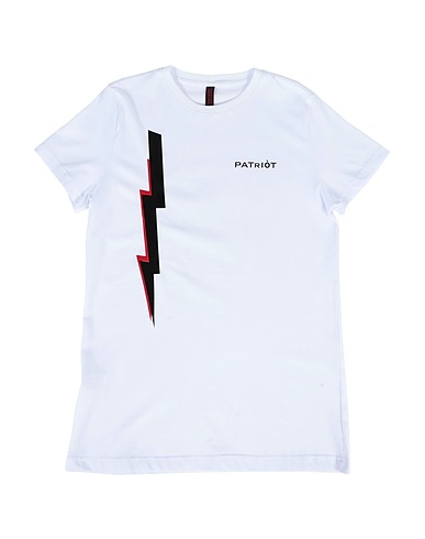 PATRIÒT T-shirt Bianco 100% Cotone