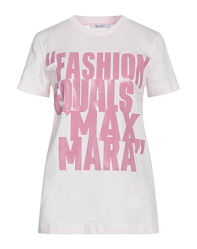 MAX MARA T-shirt Light pink 100% Cotton