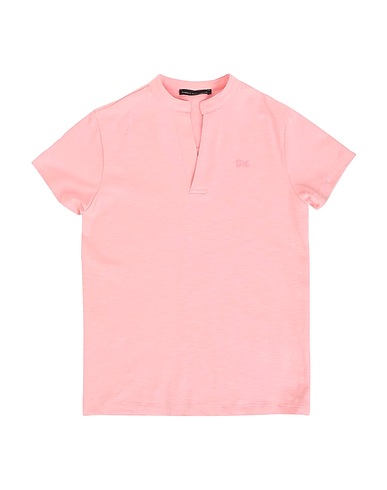 DANIELE ALESSANDRINI T-shirt Pink 95% Cotton, 5% Elastane