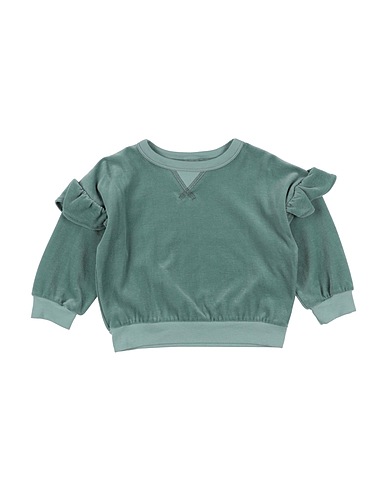 PETIT BATEAU Sweatshirt Grün 100% Baumwolle