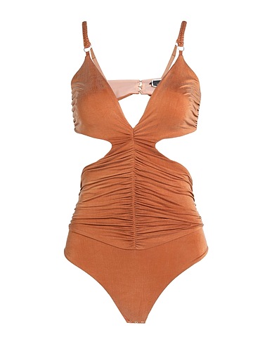 ELISABETTA FRANCHI TOPS Cuir 92% Cupro, 8% Élasthanne