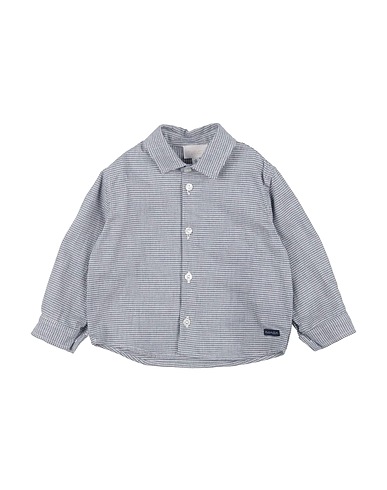 NANÁN Patterned shirt Slate blue 100% Cotton